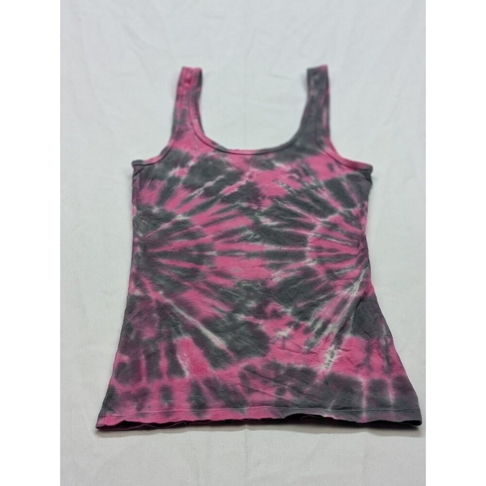 Stranded Y2k Retro Hippie Boho Streetwear Tie-dye Tank Top Sz Xs